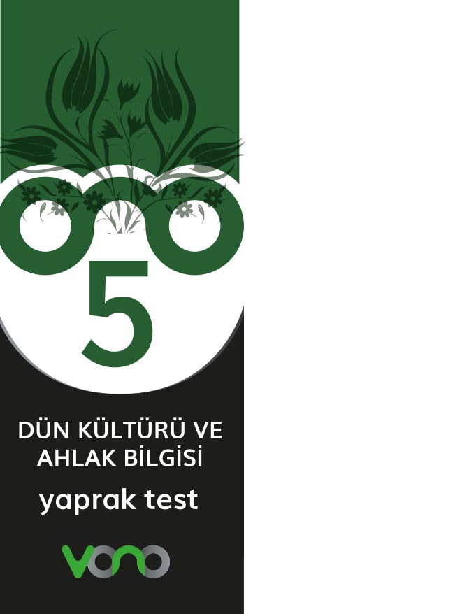 5. Din Kültürü ve Ahlak Bilgisi Yaprak Test